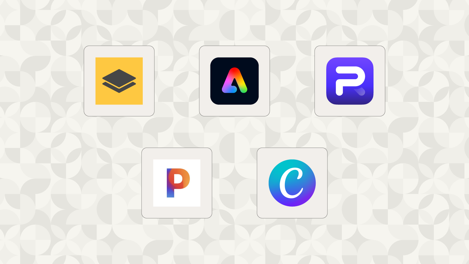 Logos of five best ai background removers: remove.bg, Adobe Express, PhotoRoom, Pixelcut, and Canva